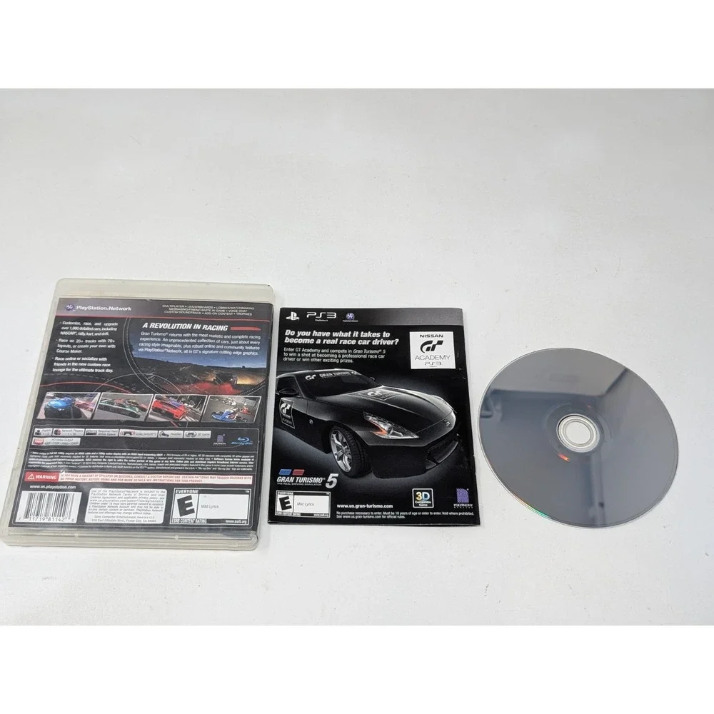 Gran Turismo 5‎ (Sony PlayStation 3, 2010) PS3 - Complete w/ Manual